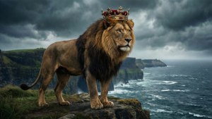 Crowned Lion