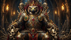 Crowned Raptor King