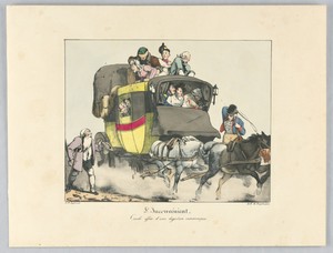 Cruel effets d'une digestion interrompue, Plate 5 from "Inconvénient"
