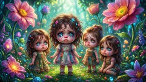 Cry Babies Flower Garden