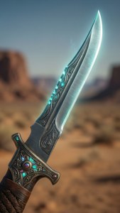 Crysknife Detail