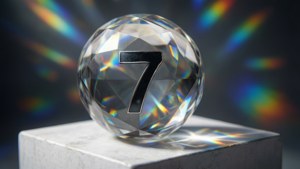 Crystal Bingo Ball 7