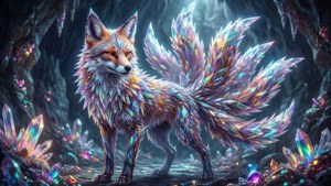 Crystal Cave Fox