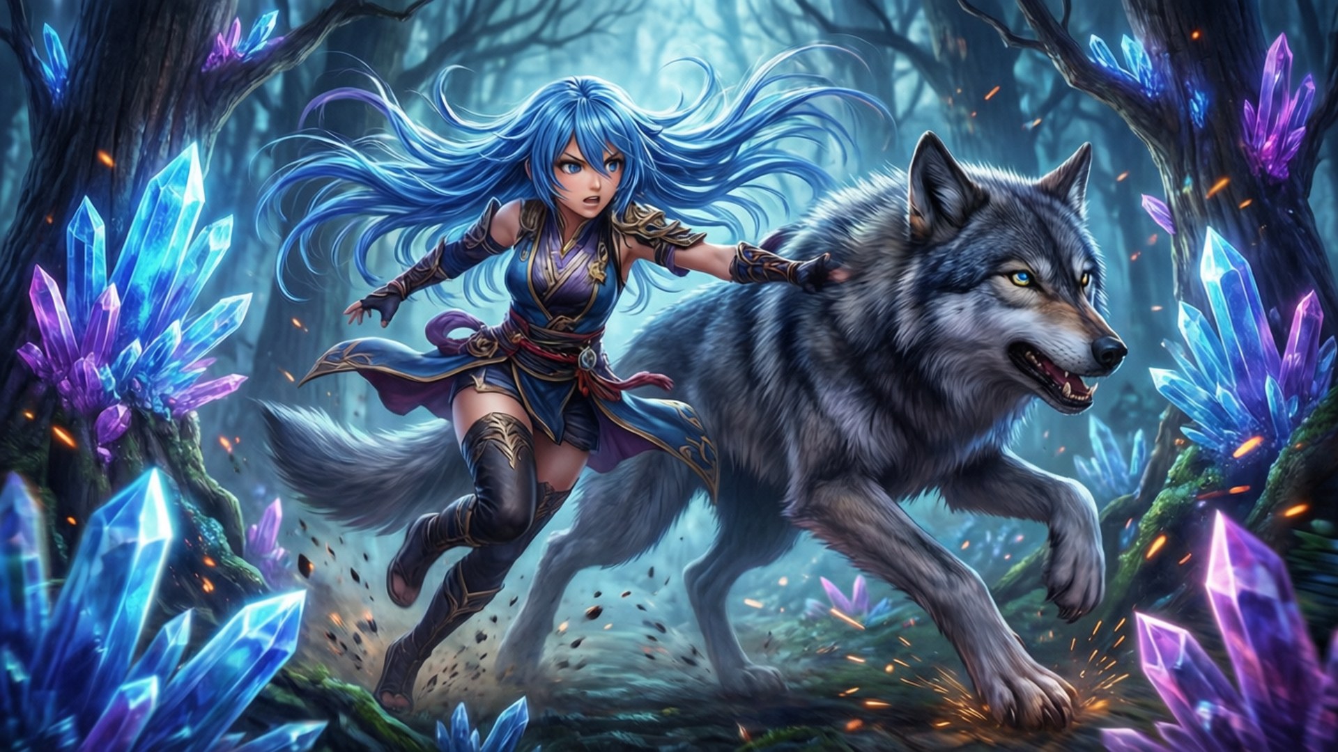 Crystal Charge by Wallpapers.art Studio