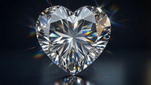 Crystal Diamond Heart