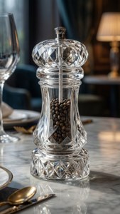 Crystal Diamond Pepper Shaker
