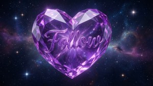 Crystal Follow Heart