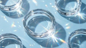 Crystal Glass Circles