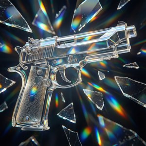 Crystal Gun Refraction