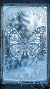 Crystal Ice Butterfly