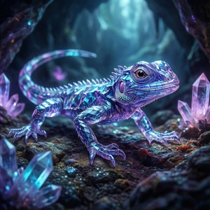Crystal Lizard Cavern