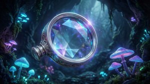 Crystal Monocle in Cave