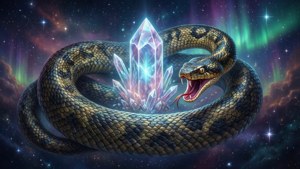 Crystal Ouroboros Circle