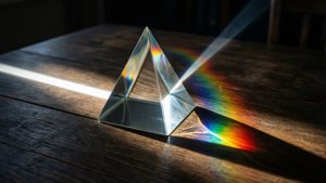 Crystal Prism Refraction