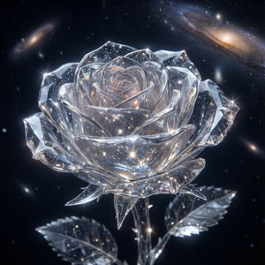 Crystal Rose Starlight