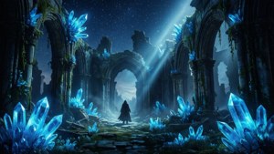Crystal Ruins Night