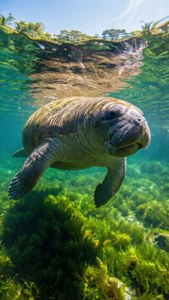 Crystal Spring Manatee
