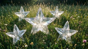 Crystal Stars in Meadow