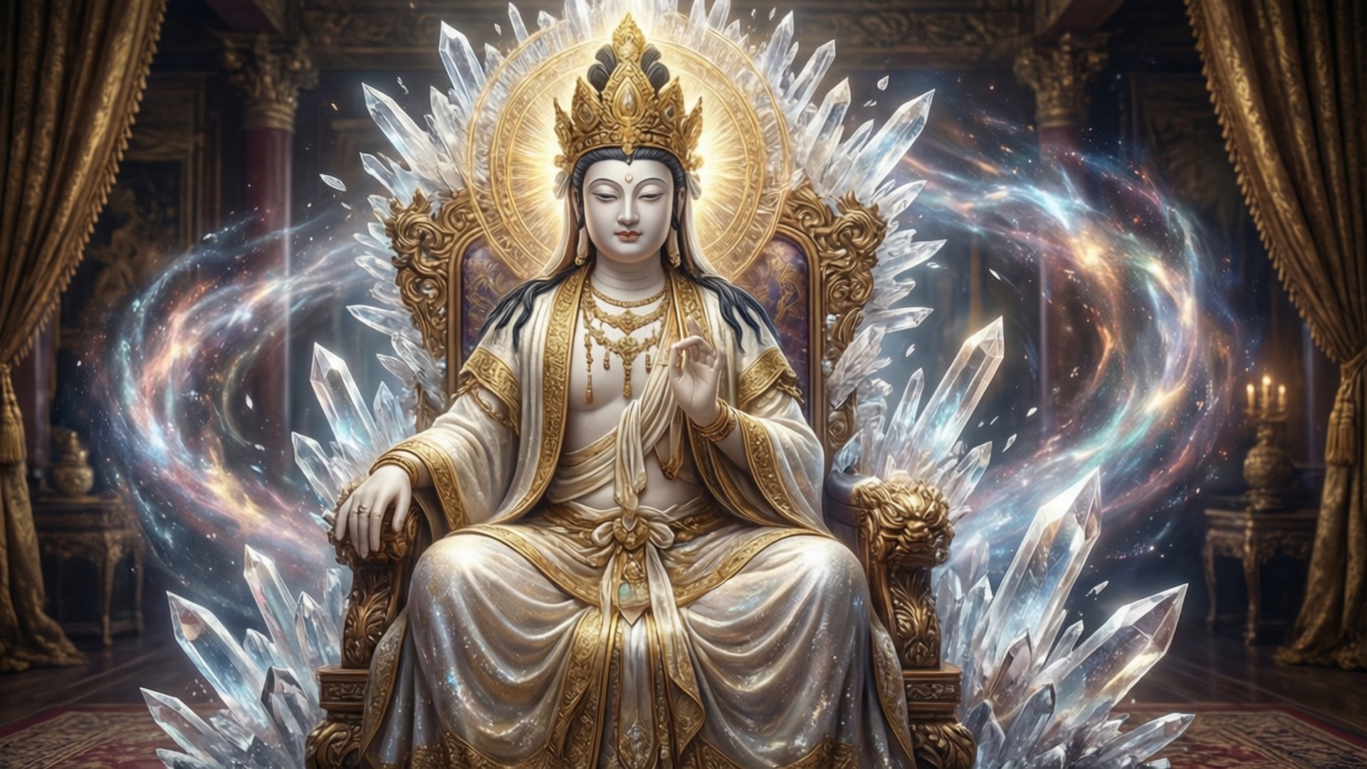 Crystal Throne Empress by Wallpapers.art Studio