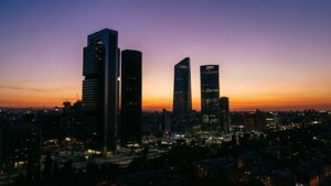 Cuatro Torres Dusk Skyline