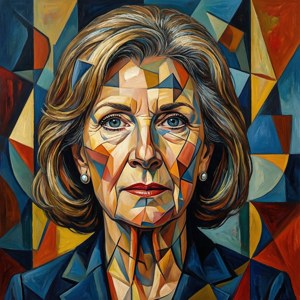 Cubist Vision of Sebelius