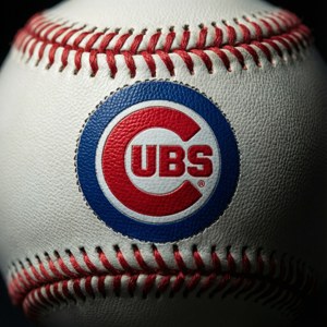 Cubs Logo on Ball