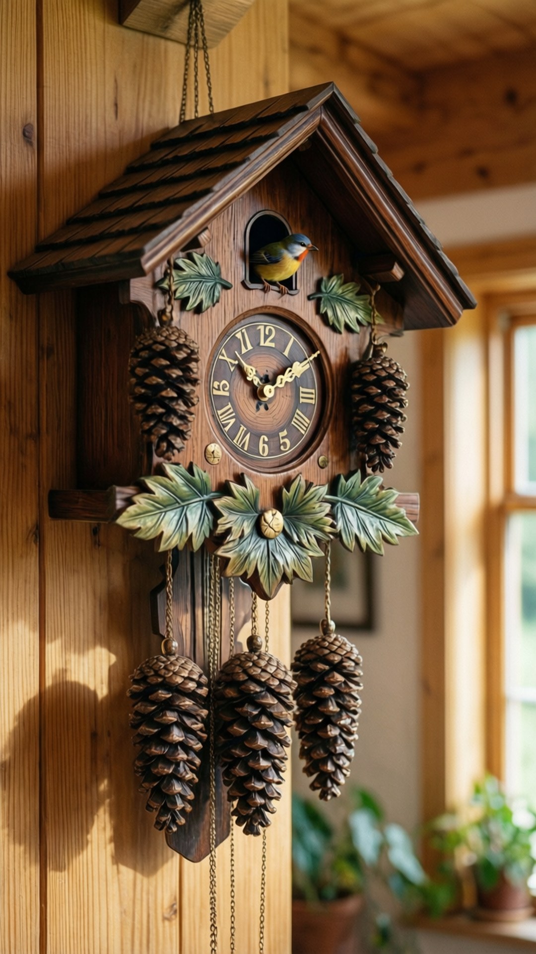 Cuckoo Clock Chalet by Wallpapers.art Studio