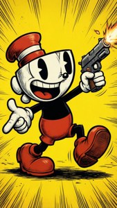 Cuphead in Action