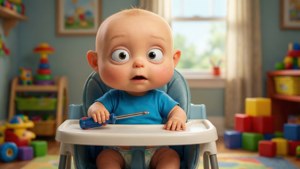 Curious Baby Tommy