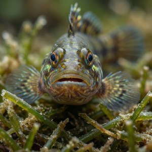 Curious Blenny Portrait