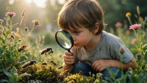 Curious Explorer Kid