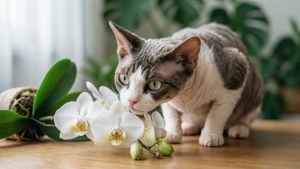Curious Orchid Sniff