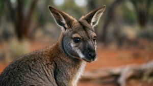 Curious Wallaby
