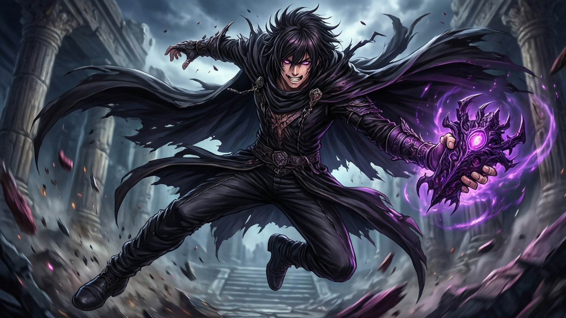 Cursed Leap by Wallpapers.art Studio