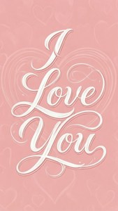 Cursive Love Quote