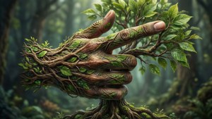 Cursor Tree Nature Tech