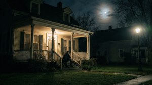 Curtis House at Night