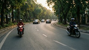 Curved Road Rush
