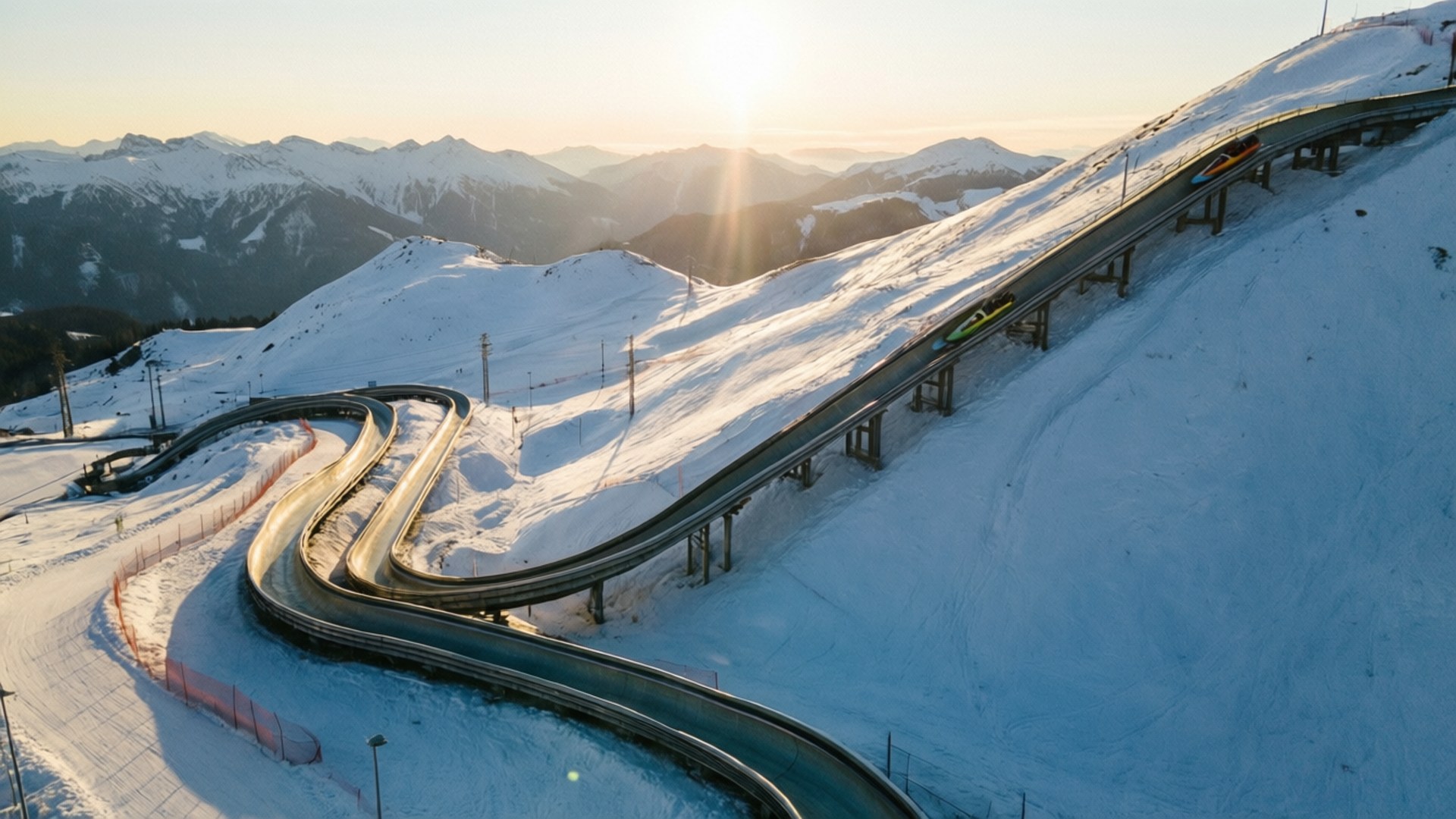 Curves of Winter by Wallpapers.art Studio