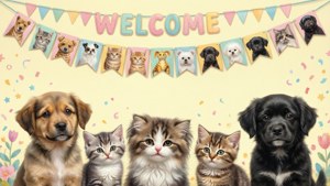 Cute Animal Welcome