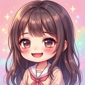 Cute Anime Fangs