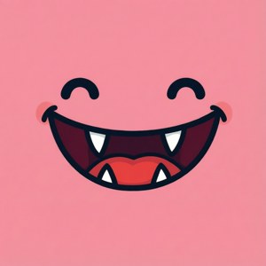 Cute Cartoon Fangs
