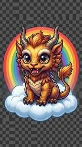 Cute Cartoon Griffin