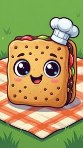 Cute Cartoon S'more