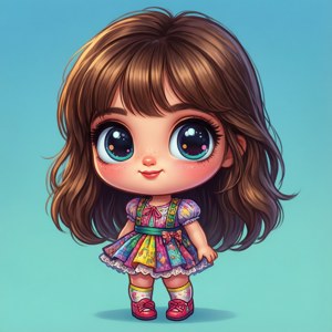 Cute Chibi Cartoon