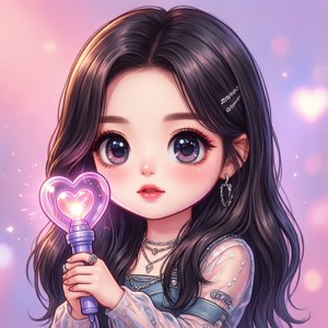 Cute Chibi Kpop Idol