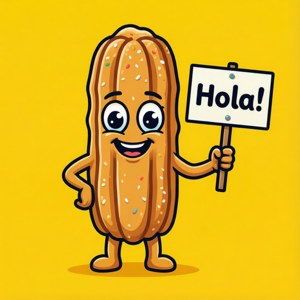 Cute Churro Character