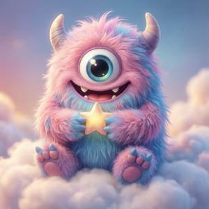 Cute Cloud Monster