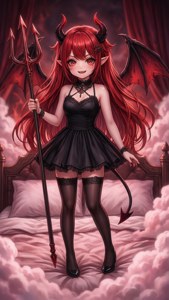 Cute Devil Anime Girl