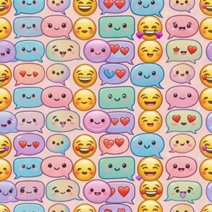 Cute Emoji Pattern
